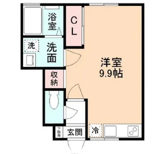 RIMOWA下轡田【1階】の間取り