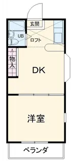 パレット南生田【2階】の間取り