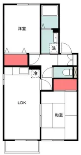 メゾンラフィーネ【1階】の間取り