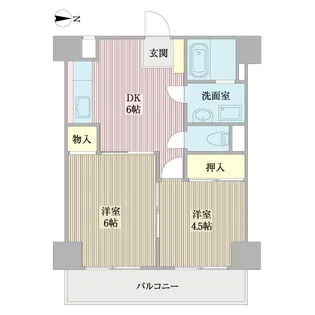 M・M 新小岩【4階】の間取り