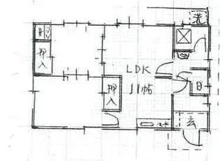 広島県東広島市八本松西3【一戸建】の間取り