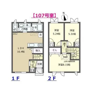石川県野々市市高橋町【一戸建】の間取り