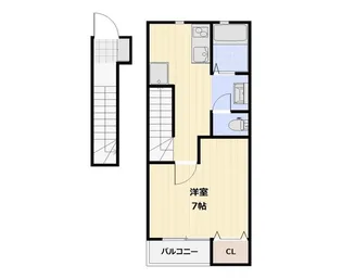 Arpeggio西棟【2階】の間取り