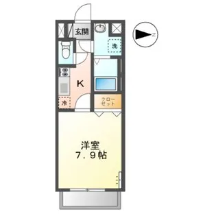 ドミール【2階】の間取り