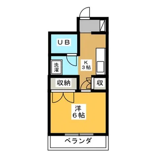 コーポ尾関【3階】の間取り