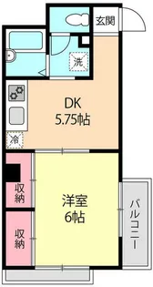 ハウゼ井上【3階】の間取り