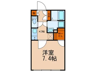 LEGALAND WASEDA【3階】の間取り