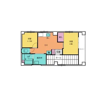 東京都台東区花川戸1【マンション】の間取り