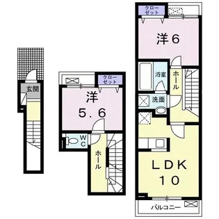 グランデ【2階】の間取り