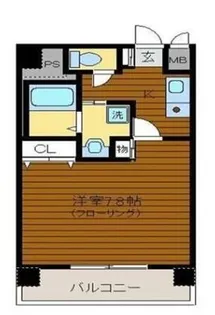 アブニール小田原【3階】の間取り