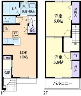 cherry blossomの間取り