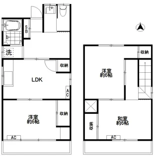 東京都中野区野方5【一戸建】の間取り