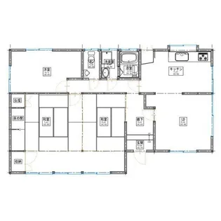 愛知県丹羽郡大口町奈良子1【一戸建】の間取り