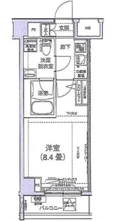アイル・イムーブル西日暮里【2階】の間取り