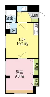 フェニーチェアムズ111【3階】の間取り