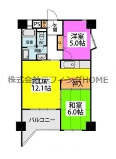 アルテハイム宮ノ陣【7階】の間取り