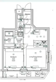 BPRレジデンス東糀谷【3階】の間取り