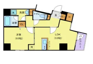 GENOVIA上野IIskygarden【7階】の間取り