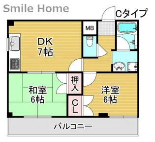 トミー四番館【3階】の間取り