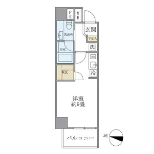 東京都文京区湯島3【マンション】の間取り