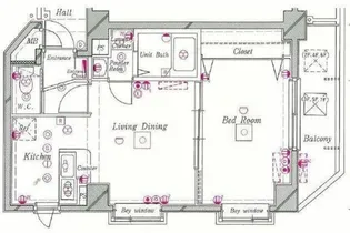 ロイヤルガーデン哲学堂【4階】の間取り