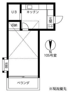 第5紀州ハイツ【1階】の間取り