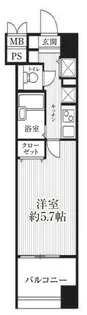 東京都港区南麻布2【マンション】の間取り