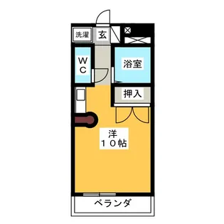 PAGE ONEビル【3階】の間取り