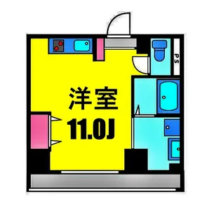 Liberty大通り公園【9階】の間取り