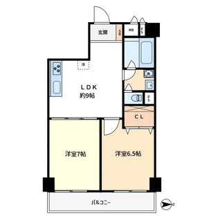 錦糸町ハイタウン【6階】の間取り