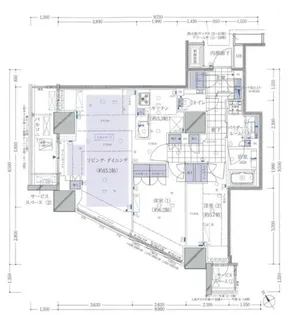 品川タワーレジデンス【11階】の間取り