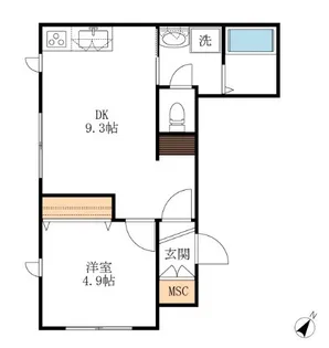 コンステラシオン【1階】の間取り