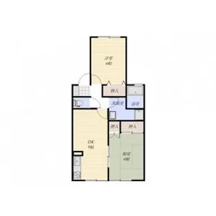 IGE江南 B棟【2階】の間取り