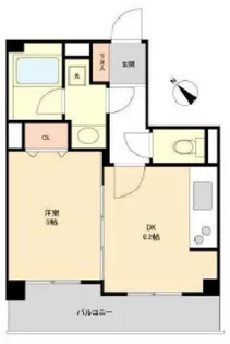 ルクレ初台【3階】の間取り