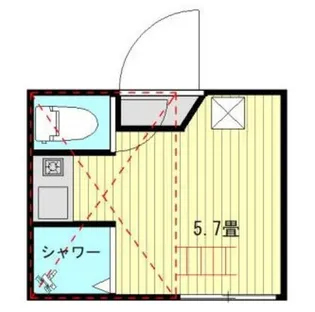 フェリスフェア【1階】の間取り