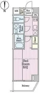 ブライズ中野江古田【1階】の間取り