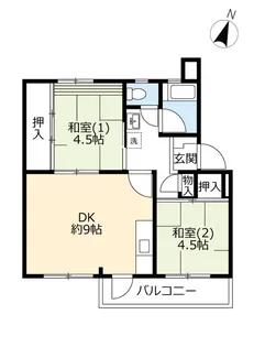 UR藤の台【5階】の間取り