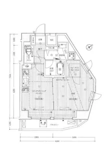 東京都中野区松が丘2【マンション】の間取り
