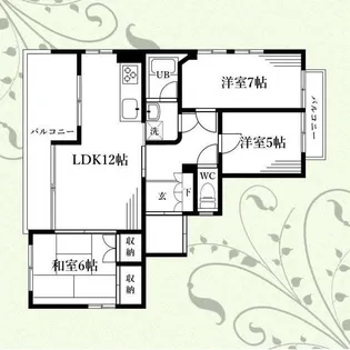 AZUMAYA-17th【4階】の間取り