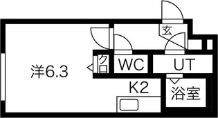 プレジール【4階】の間取り