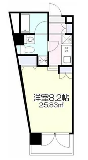 コモド若葉【4階】の間取り