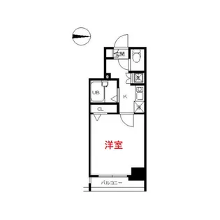 東京都大田区西蒲田8【マンション】の間取り