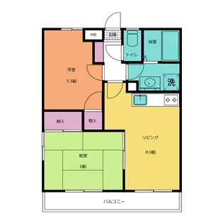 アネックスサクラ【1階】の間取り