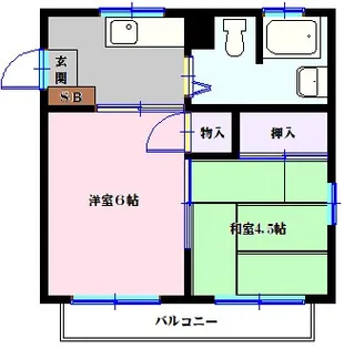 テラス唐沢【3階】の間取り