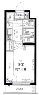 ガリシア江古田【3階】の間取り