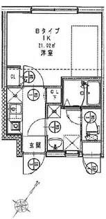 コンフォシード東坂下【4階】の間取り