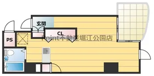 ウェーブ・イン中津【2階】の間取り