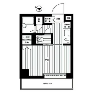 ルーブル池上3番館【6階】の間取り