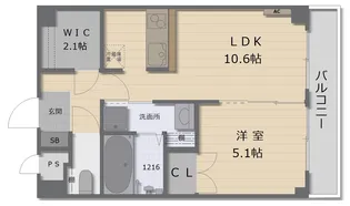 EverGreen【2階】の間取り