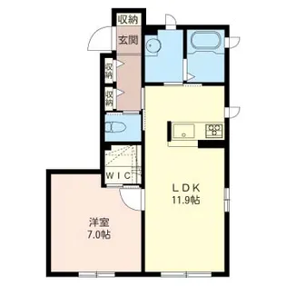 SHM ボニータ・サラB【1階】の間取り